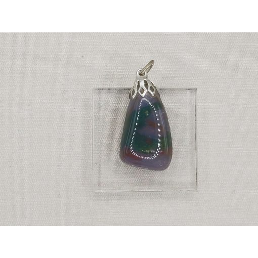 Heliotróp medál kaboson