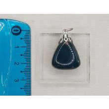 Heliotróp medál kaboson