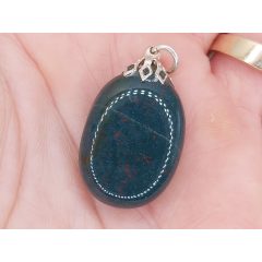 Heliotróp medál lapos