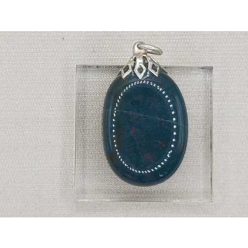 Heliotróp medál lapos