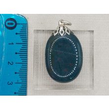 Heliotróp medál lapos