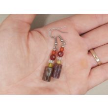 Heliotróp formadíszített füli