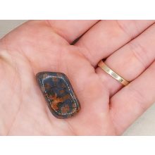 Hematit földpát marokkő közepes 