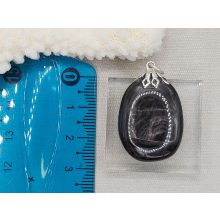 Hipersztén medál lapos