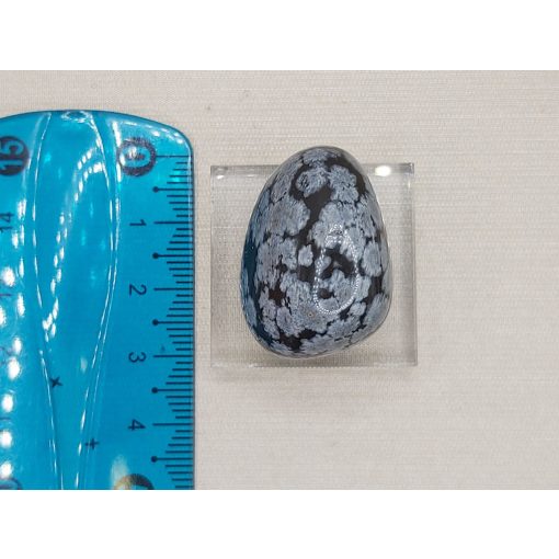 Hópehelyobszidián marokkő 