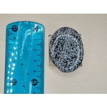 Hópehelyobszidián marokkő lapos nagy