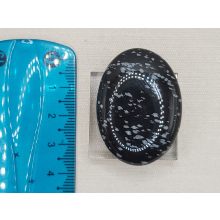 Hópehelyobszidián marokkő lapos nagy