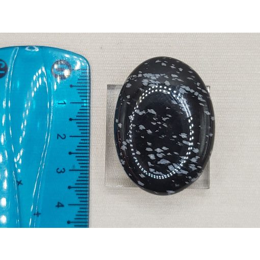 Hópehelyobszidián marokkő lapos nagy