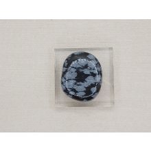 Hópehelyobszidián marokkő lapos kicsi