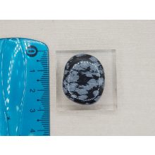 Hópehelyobszidián marokkő lapos kicsi