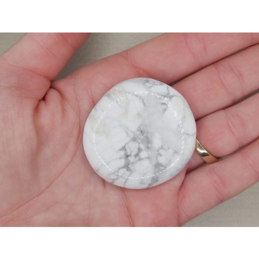 Howlit marokkő lapos nagy 