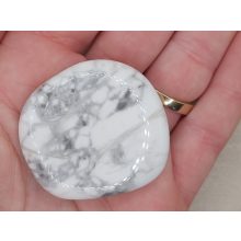 Howlit marokkő lapos nagy 