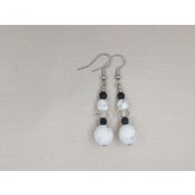 Howlit formadíszített füli