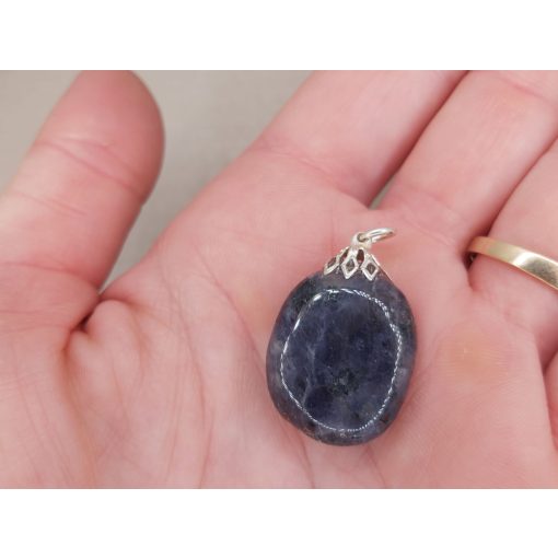 Iolit medál lapos