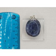 Iolit medál lapos