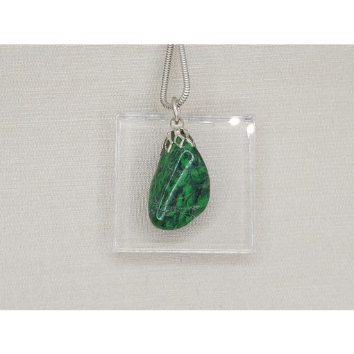 Jade medál Burmai jáde