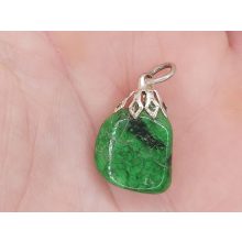 Jade medál Burmai jáde