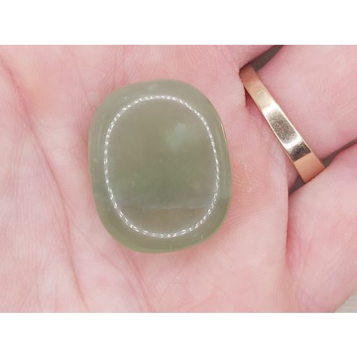 Jade marokkő lapos kicsi