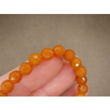 Barack aventurin karkötő fazettált 6 mm