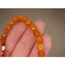 Barack aventurin karkötő fazettált 6 mm