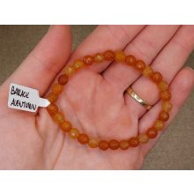 Barack aventurin karkötő fazettált 6 mm