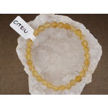 Citrin karkötő 6 mm