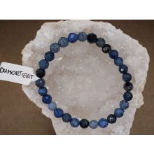 Dumortierit karkötő fazettált 6 mm