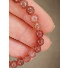 Hilutit karkötő 6 mm Hematitos kvarc