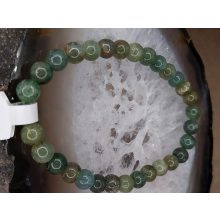 Zöld apatit karkötő 6 mm