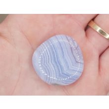 Kalcedon marokkő lapos