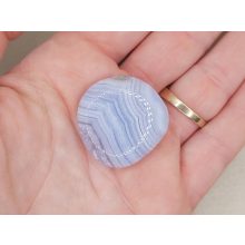 Kalcedon marokkő lapos