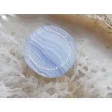 Kalcedon marokkő lapos