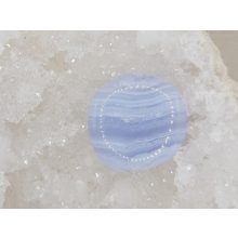 Kalcedon marokkő lapos