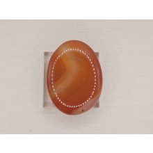 Karneol marokkő lapos nagy