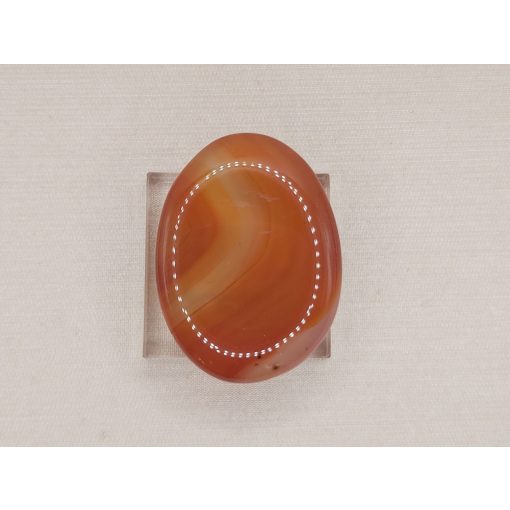 Karneol marokkő lapos nagy