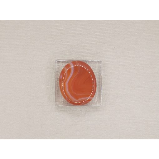 Karneol marokkő lapos kicsi