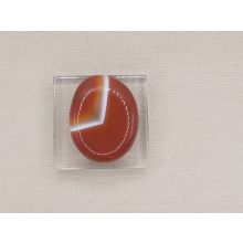 Karneol marokkő lapos kicsi