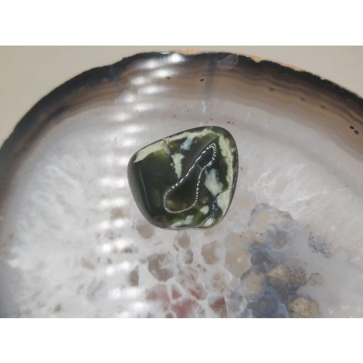 Króm kalcedon marokkő 