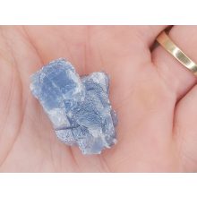 Kék kalcit nyers kő 