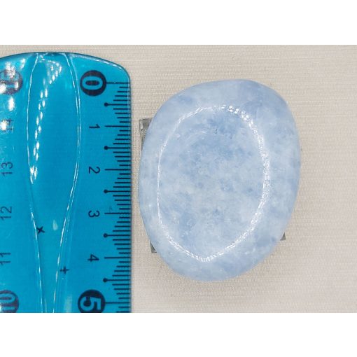 Kék kalcit marokkő lapos nagy