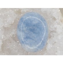 Kék kalcit marokkő lapos nagy