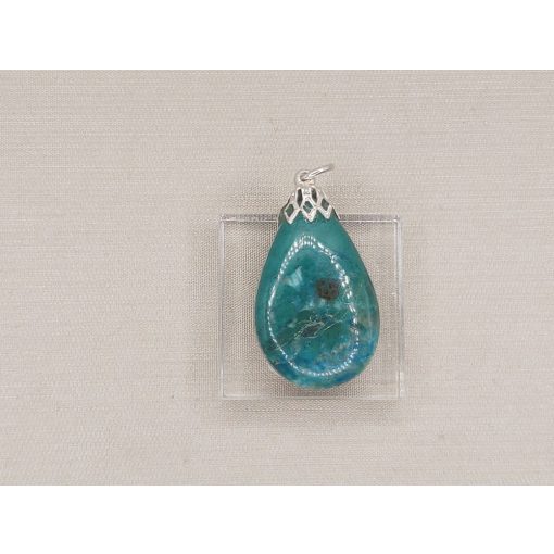 Krizokolla medál kaboson 