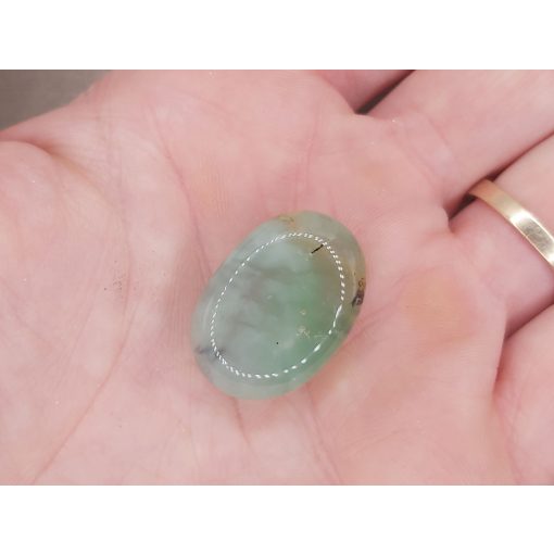 Krizopráz marokkő lapos kicsi