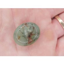 Krizopráz marokkő lapos kicsi