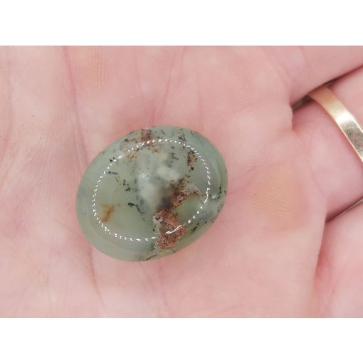 Krizopráz marokkő lapos kicsi