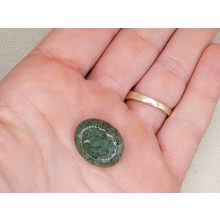 Krizopráz marokkő lapos kicsi