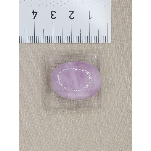 Kunzit marokkő lapos ovális