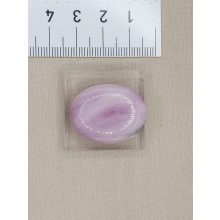 Kunzit marokkő lapos ovális