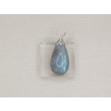 Labradorit medál kaboson 