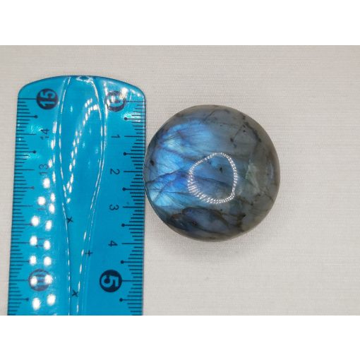 Labradorit marokkő nagy  fél gömb